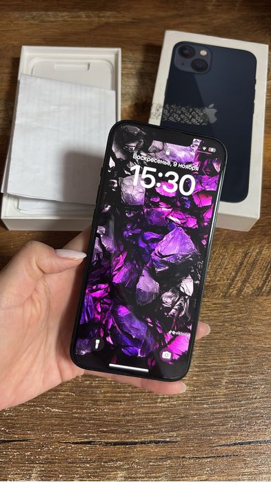 Айфон 13 черный 128 гб