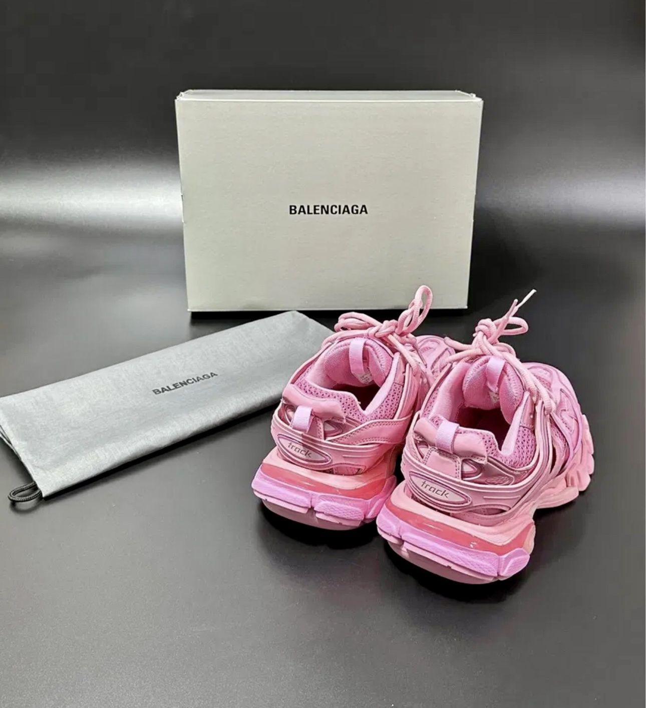 Маратонки Balenciaga Track Pink