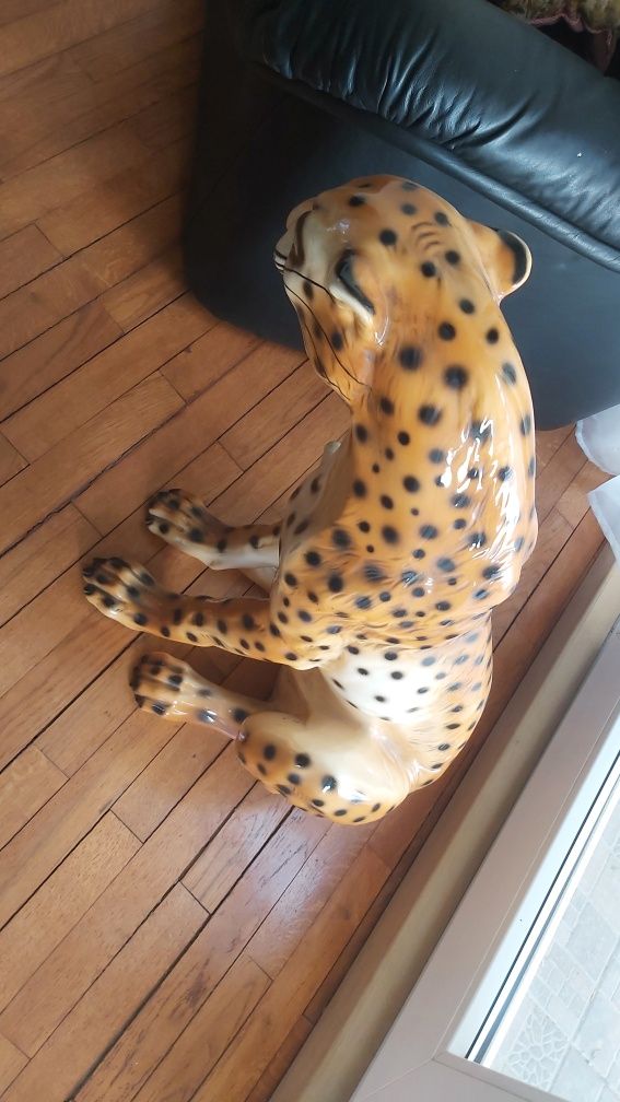 Figurina Leopard din ceramica