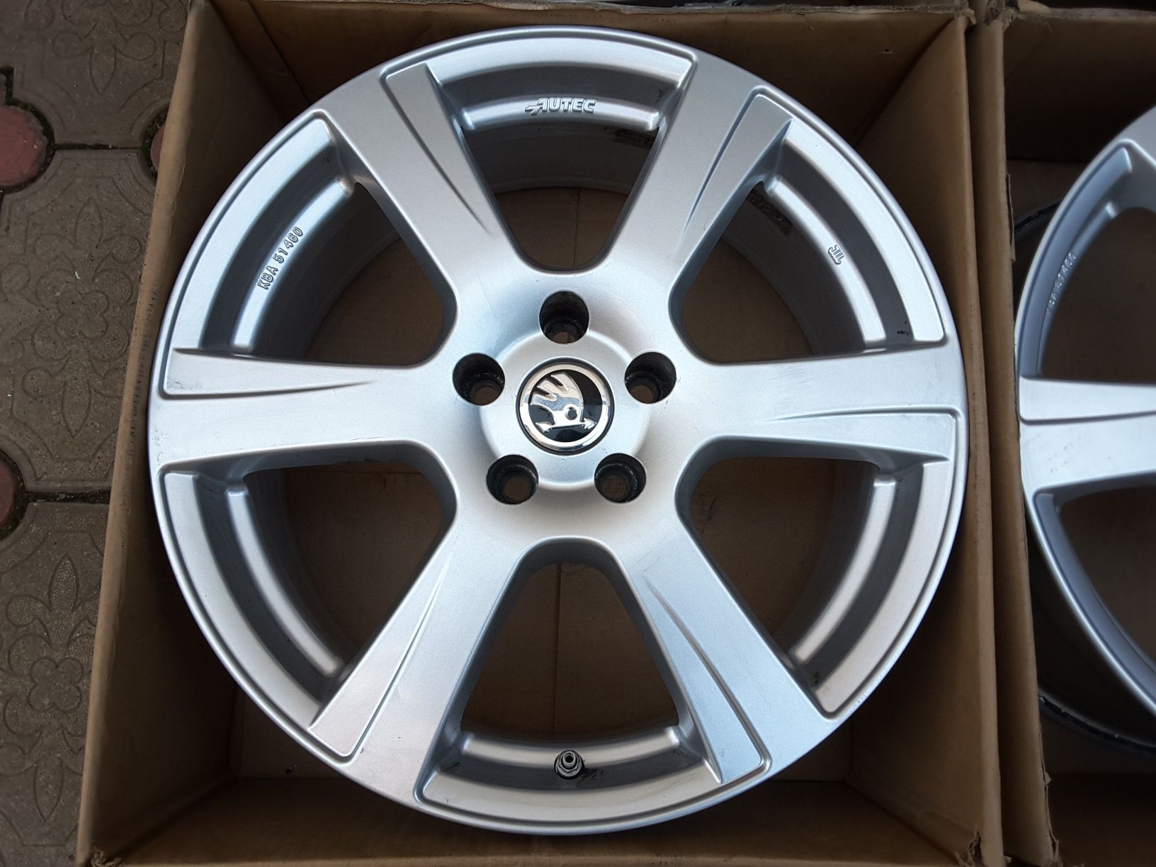 jante aliaj 18; 5x112; Skoda Kodiaq, Karoq, Superb, Octavia Scout