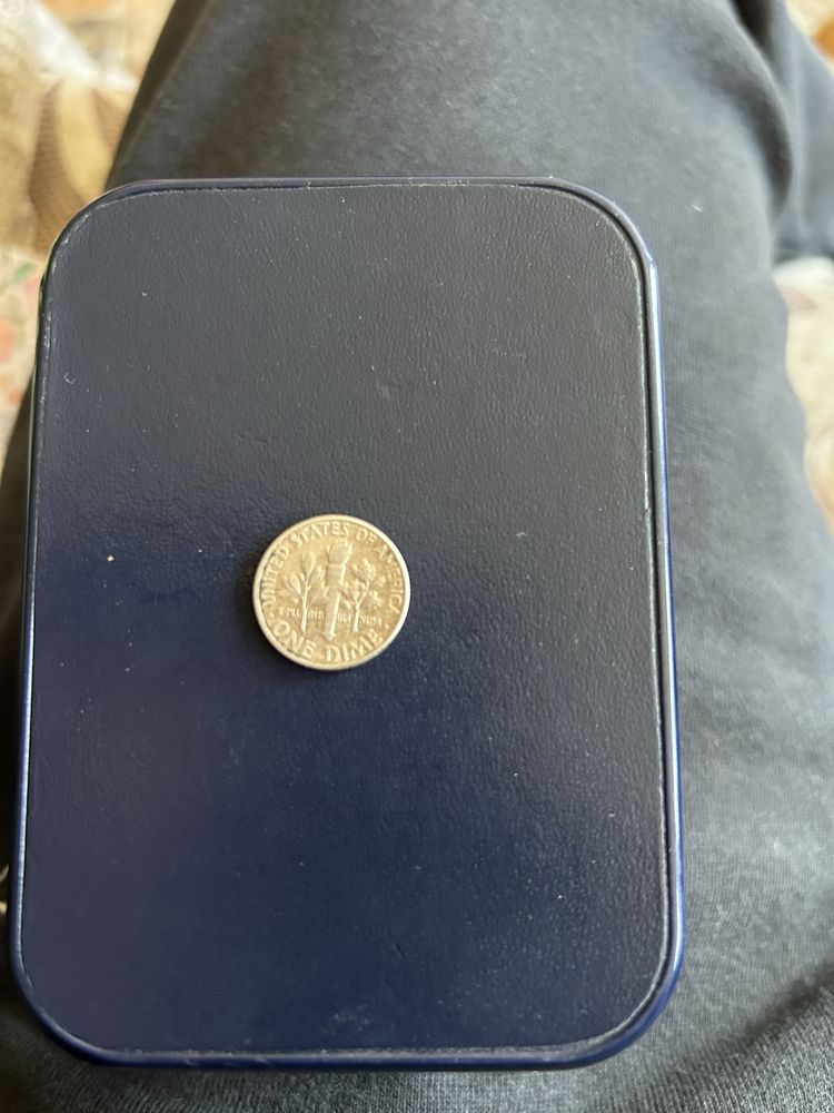 Moneda one dime argint din 1957