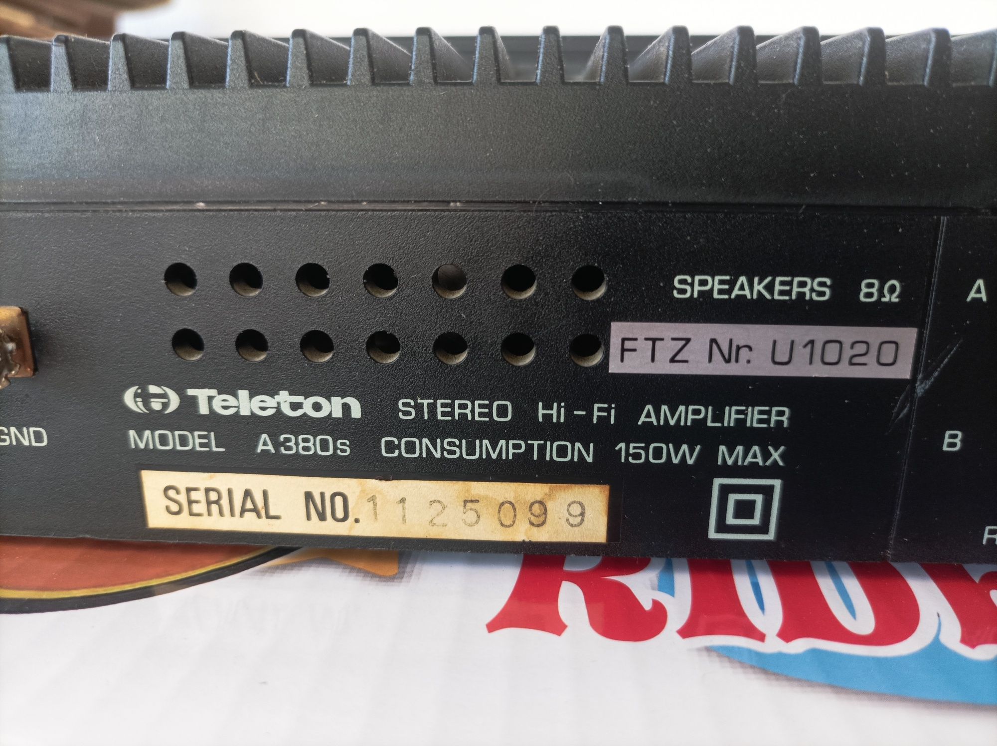 Teleton hf fi stereo amplifier