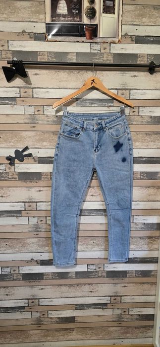 Дамски дънки с висока талия S-(x-166)