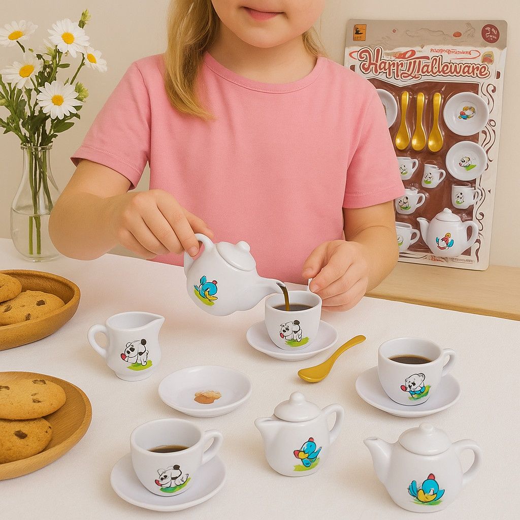 Детски сервиз за чай "Happy Tableware"