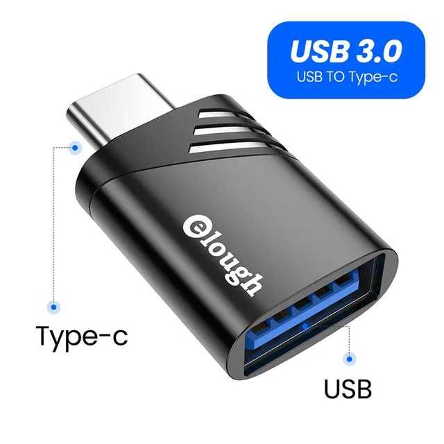 Адаптер Elough OTG  USB C 3,0 на Type C