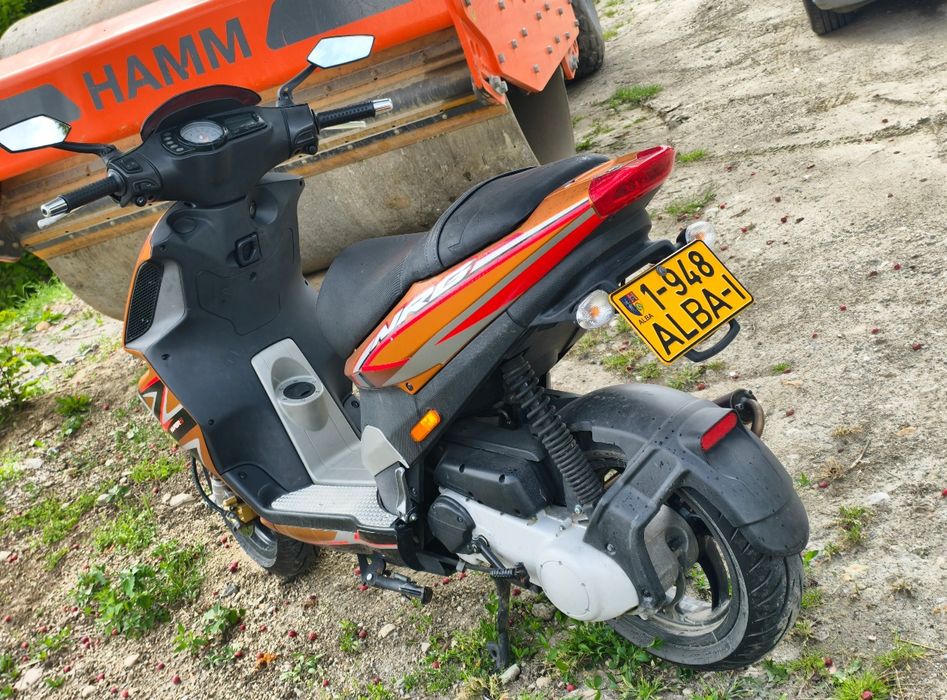 Piaggio nrg mc4 2011 carburație , răcire aer.
