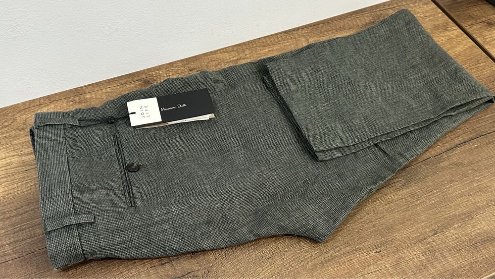 Новая! Брюки в клеточку Massimo Dutty 42 размер