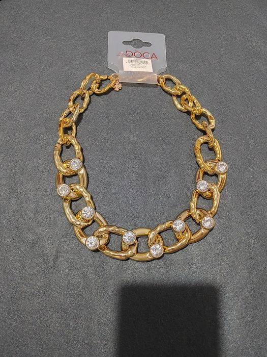 Colier auriu cu pietre