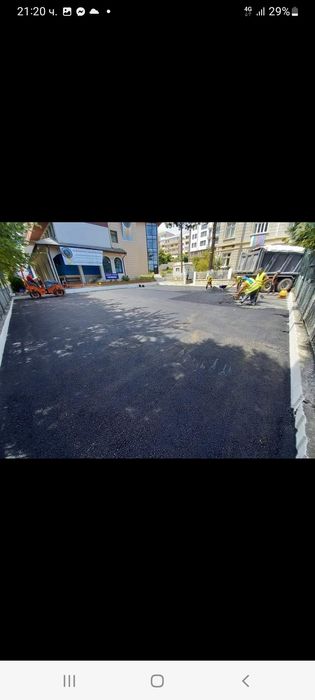 Полагане на асфалт ниски цени и качество