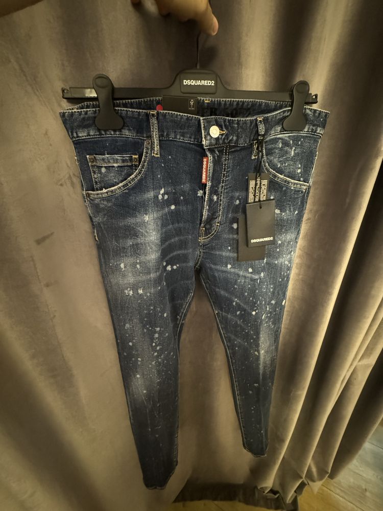 Blugi Dsquared2 Cool Guy - 100% ORIGINALI - Marimea 48, 50