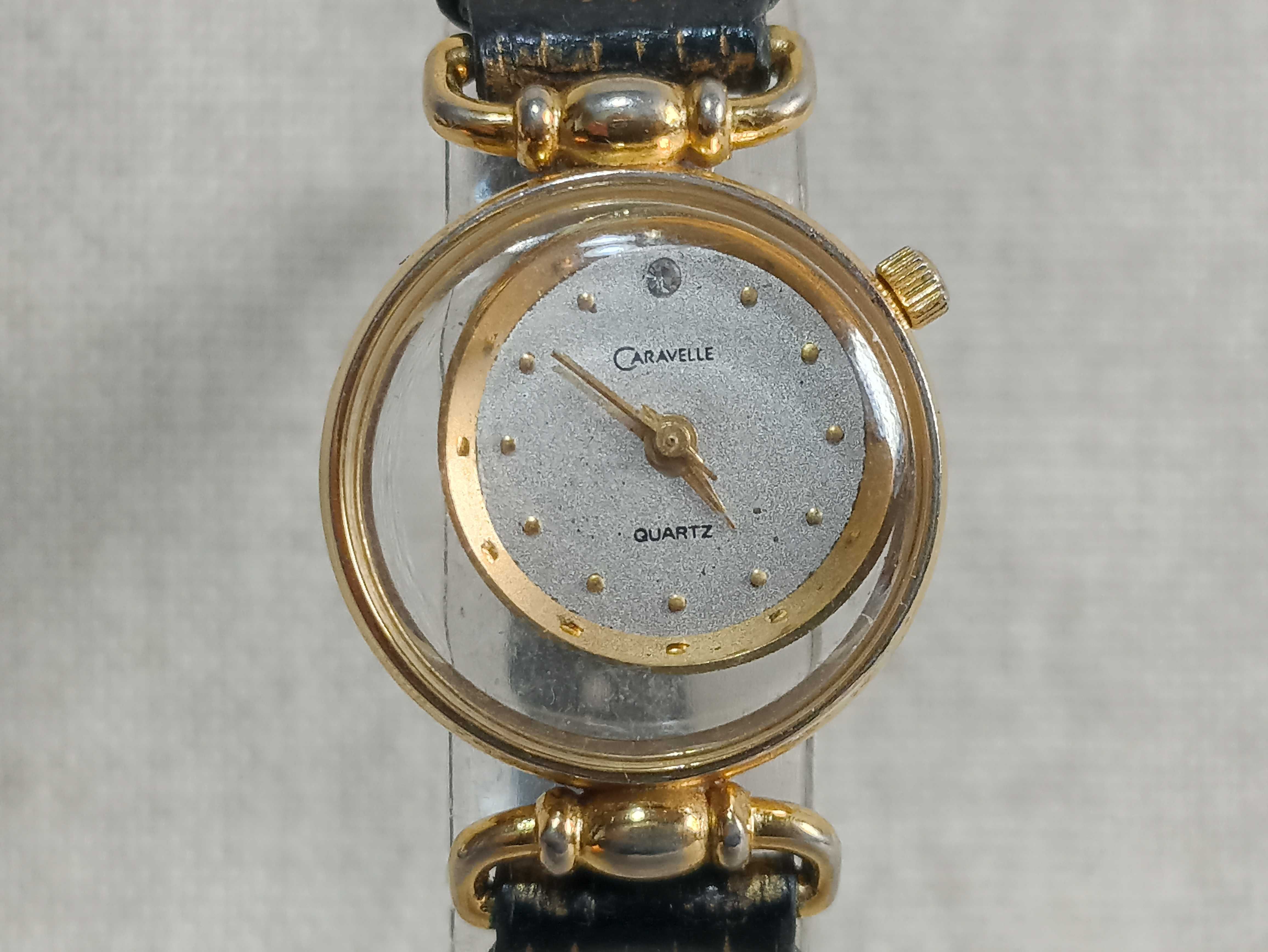 Ceas de dama Caravelle by Bulova (quartz, 5 rubine)