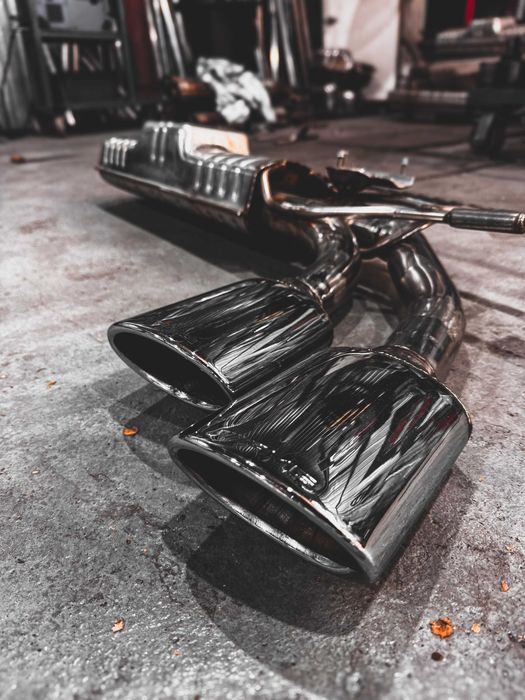 Комплект заводской выхлопной системы Mercedes-Benz G63 AMG (W463)