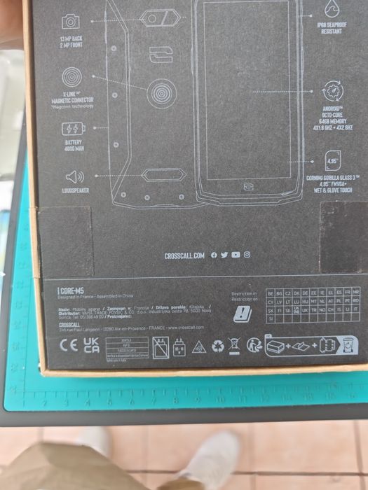 Crosscall Core M5, 4/64 GB, Nou, Garanție
