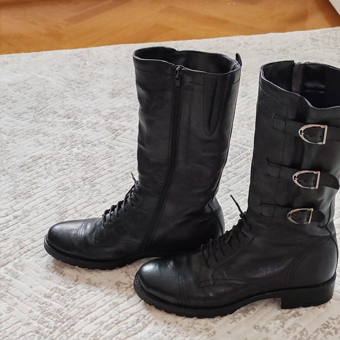 Cizme de dama _ iarna_piele naturala
