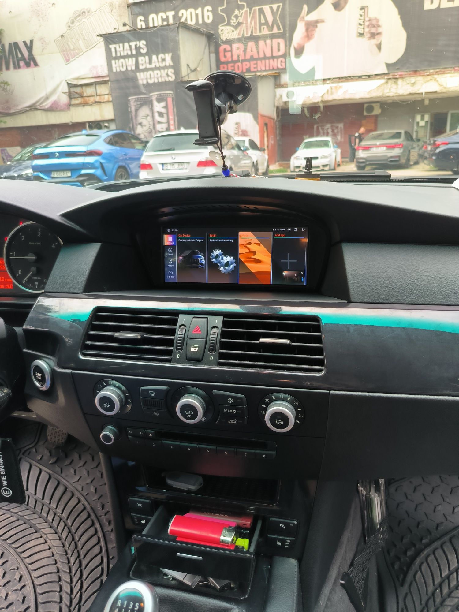 Navigatie Android BMW E90 E91 E92 E93 E60 E61 Waze YouTube GPS