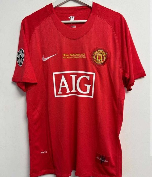 Trciou Ronaldo 7 Manchester United Champions league