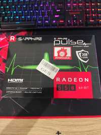 Placa Video Sapphire Radeon RX550 Pulse, 2GB, 128-bit