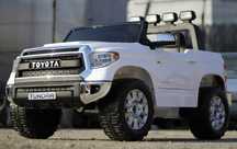 Masinuta electrica pentru 2 copii Toyota Tundra 2x45W 12V #Alb