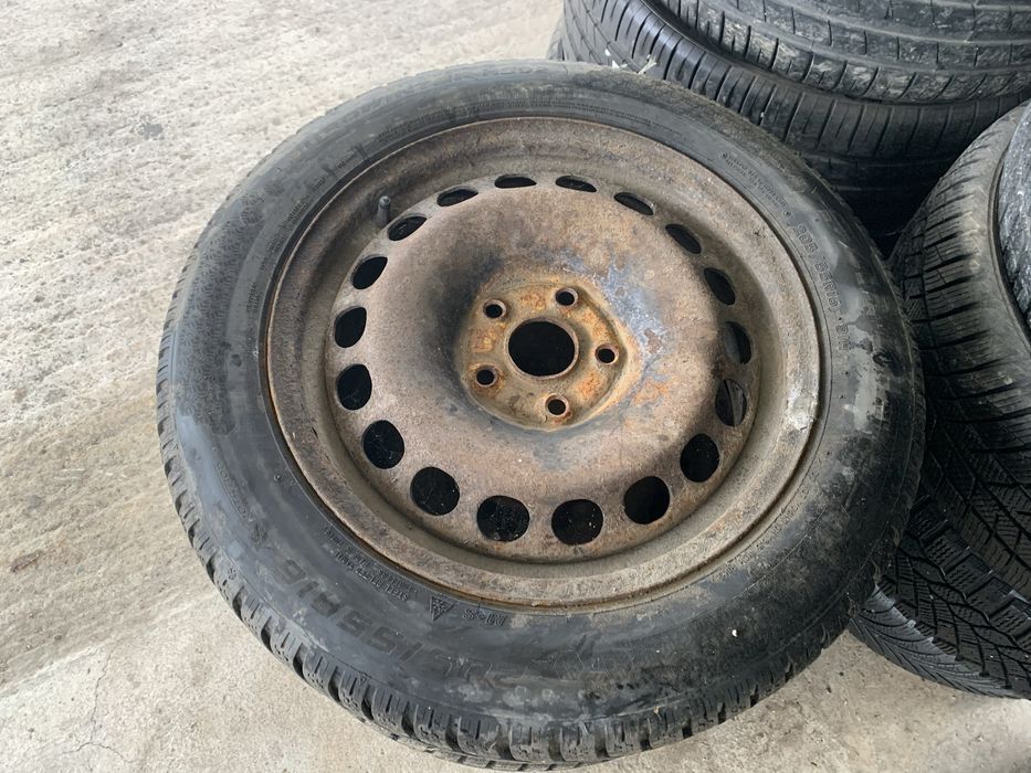 Зимни гуми с джанти 205 55 16 falken