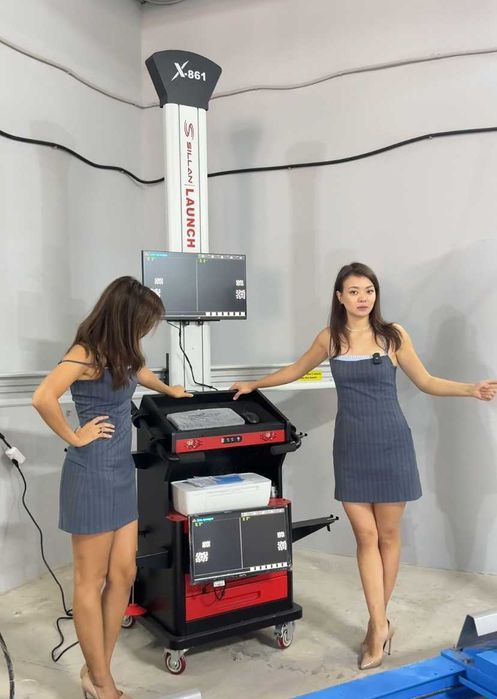 Геометрия колес 3D стенд развал-схождения Углы установки колес