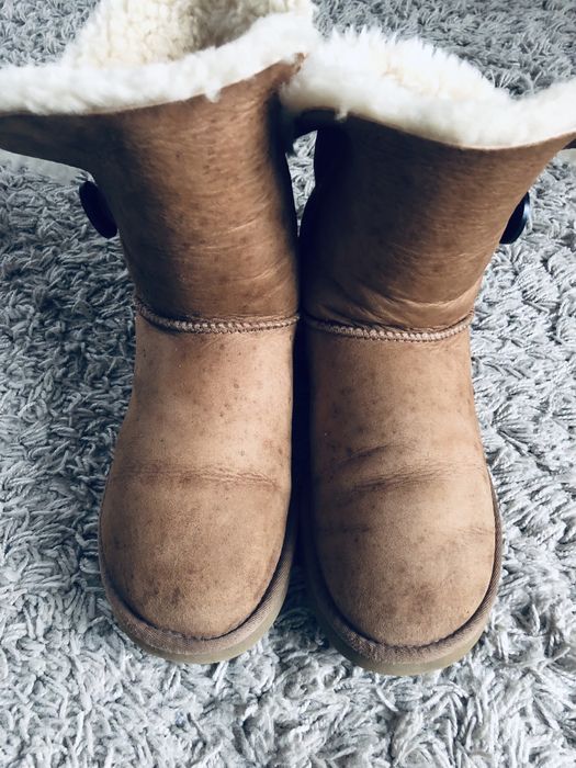 Ugg dama/piele/maro