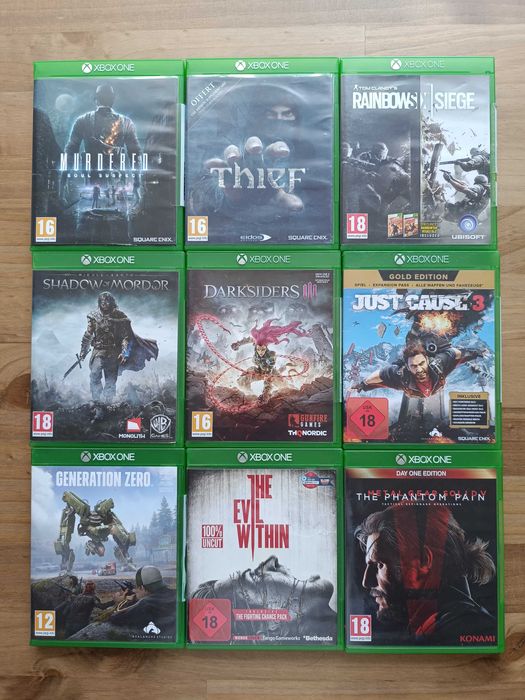 Xbox One Darksiders Steep Just Cause Watch Dogs Fifa Murdered Thief