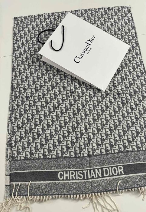 Dior-Оригинален чисто нов дамски есенно-зимен шал