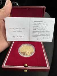 Златна Монета Френски 100 Франка 1988г.