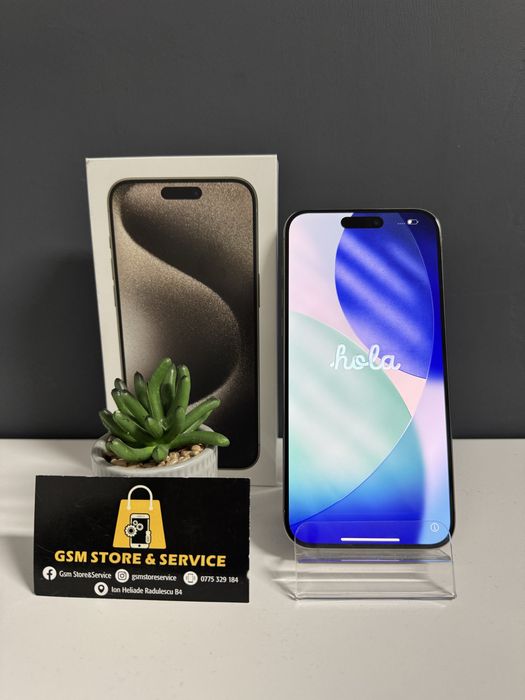 Iphone 15 Pro Max 256Gb Garantie Extinsa Gsm Store&Service