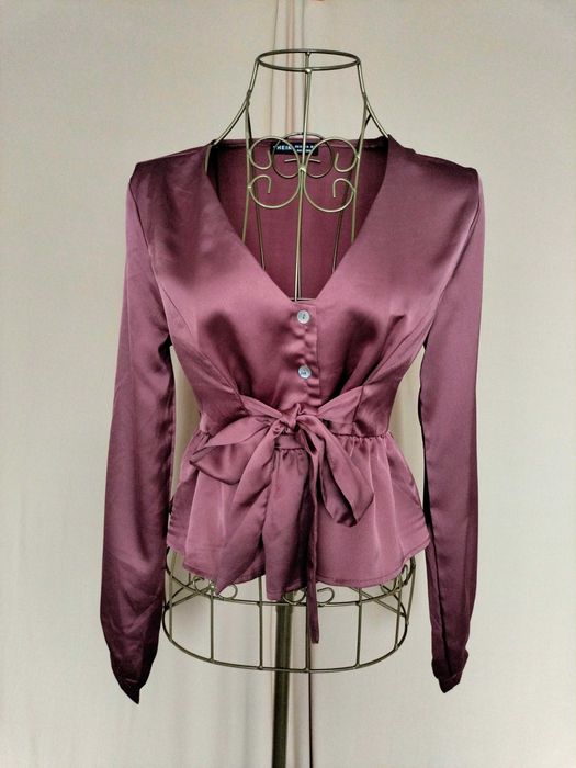 Bluza Shein cu peplum/volane