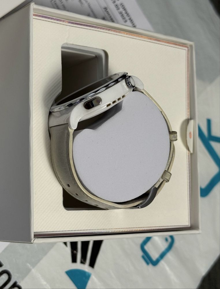 43mm Huawei watch GT 3 Pro Ceramic Leather ZORA Гаранция 2025г. GT3