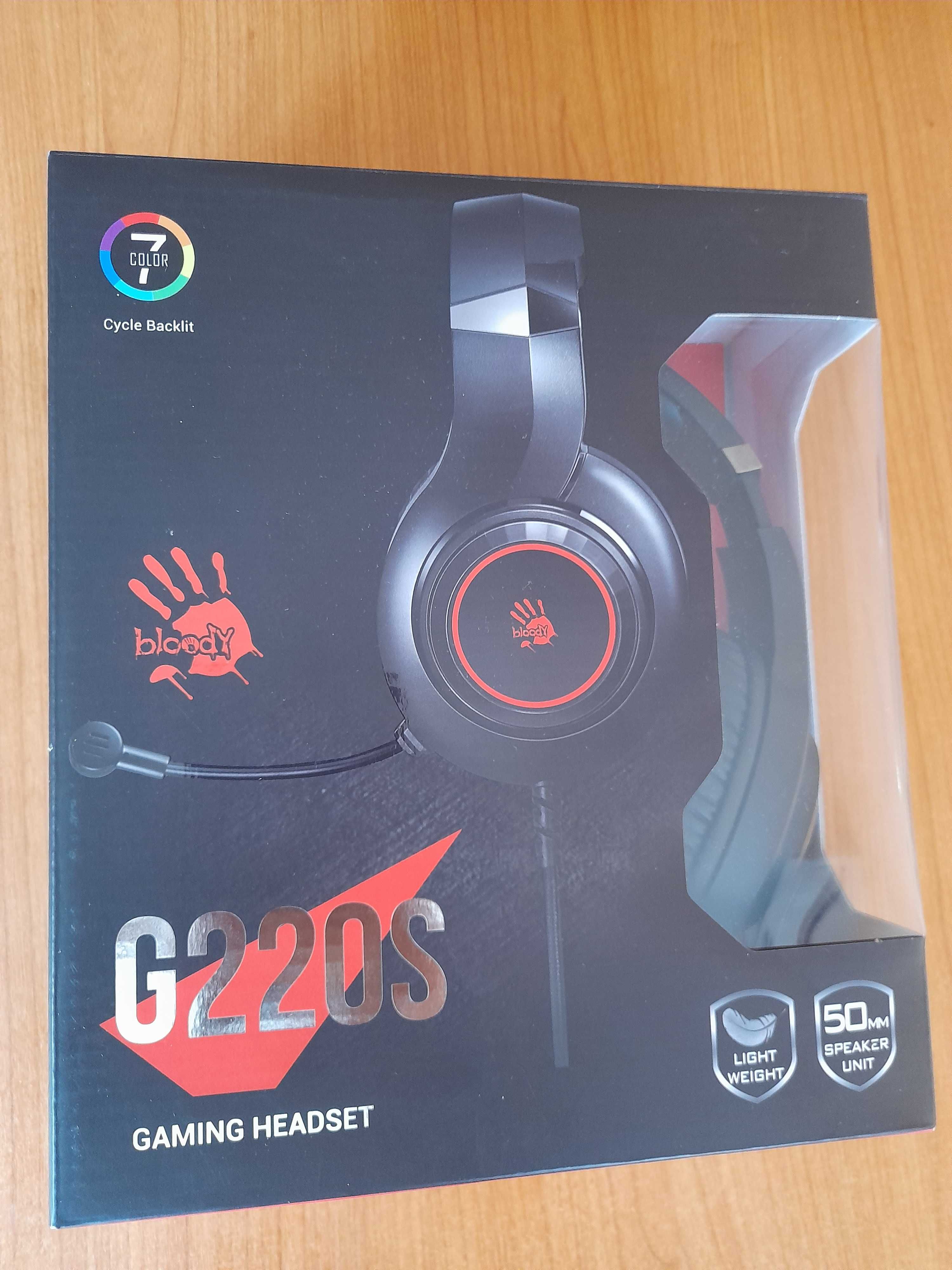 Геймърски слушалки bloody G220S