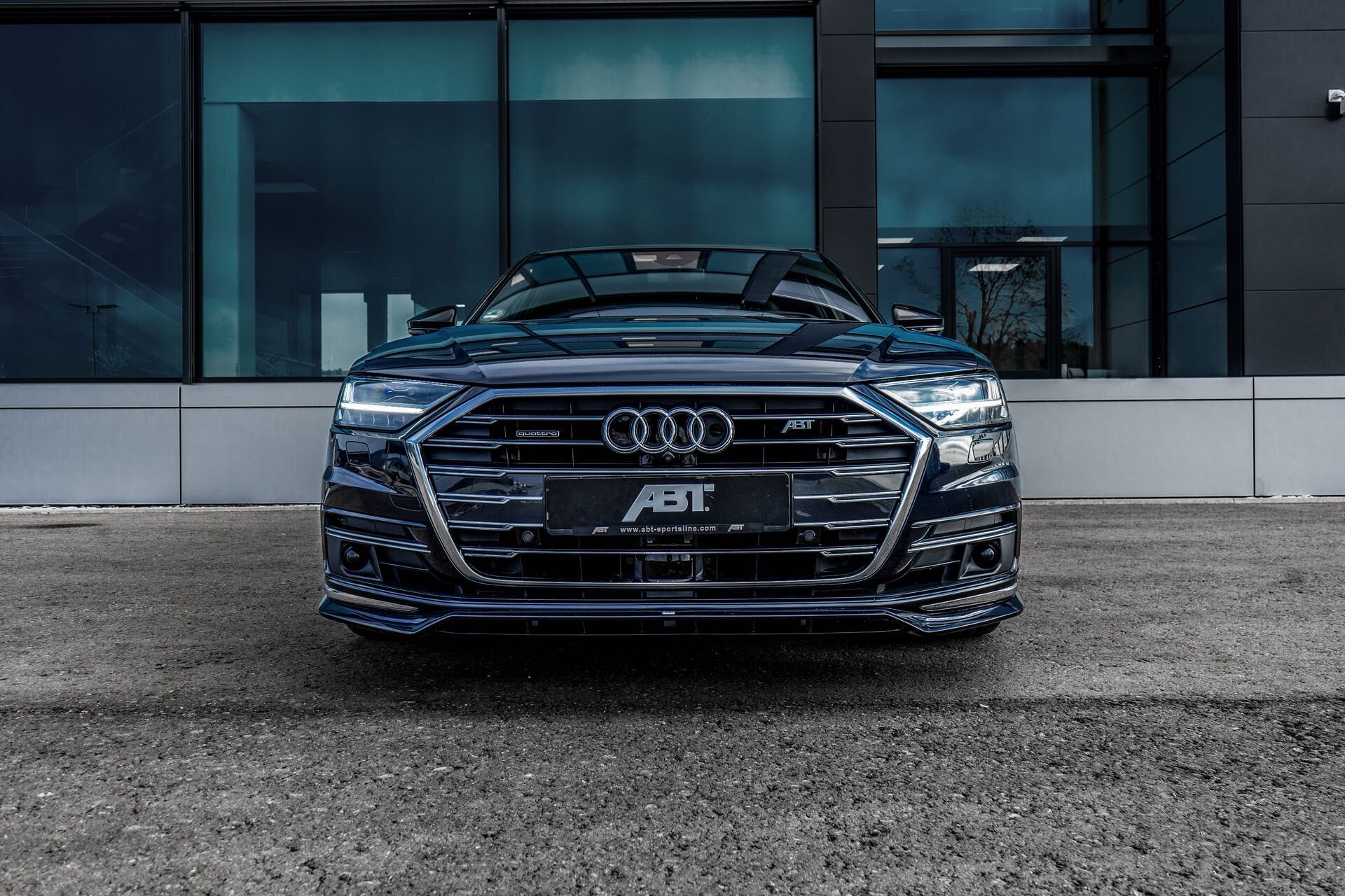 Audi A8 D5 /8N/ 2018-2022 ABT Преден Спойлер