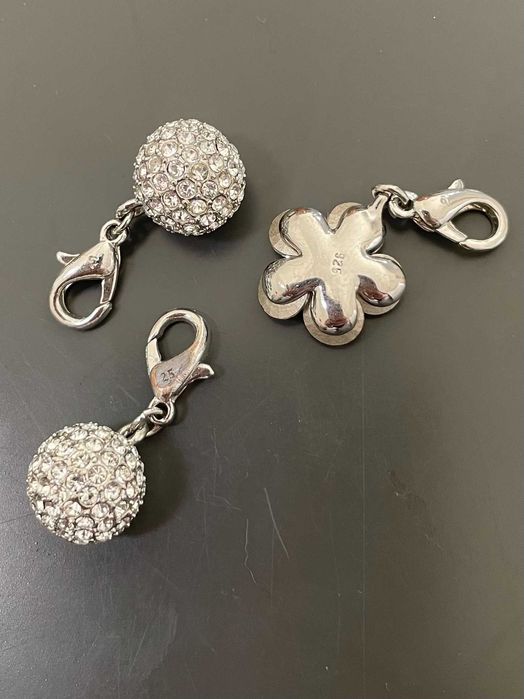 argint sterling -  cu zirconiu , elemente decor stil Pandora