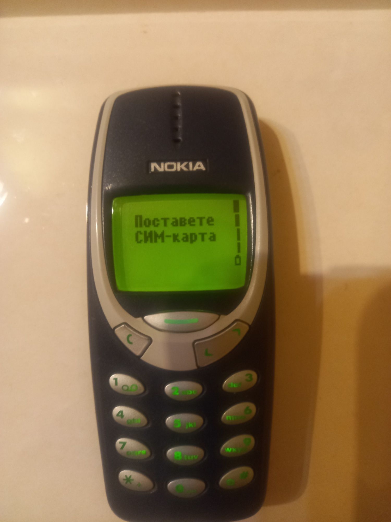 Телефон Nokia 3310 Бг меню