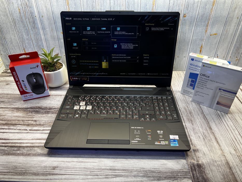 Игровой ноутбук ASUS TUF Gaming F15 | Core i5-11400H | 16GB | RTX3050