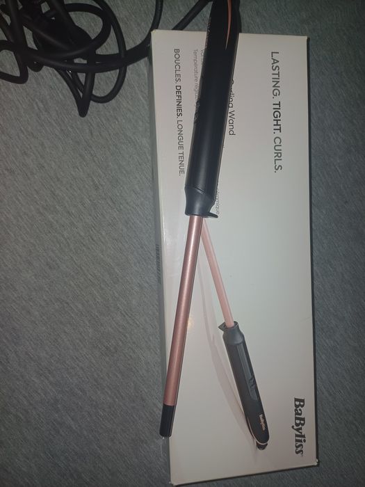 Ondulator pentru bucle afro BaByliss C449E, 210 °C, Invelis Quartz-Cer
