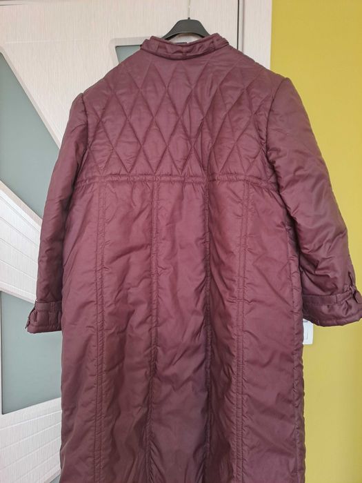 Дамско зимно дълго палто манто голям размер 2XL/3XL