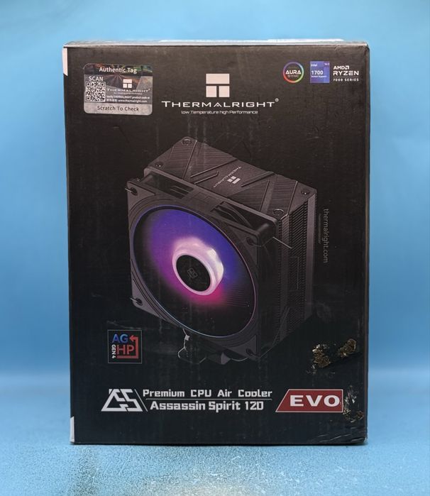 НОВО!!! Охлаждане Thermalright Assassin Spirit 120 EVO ARGB