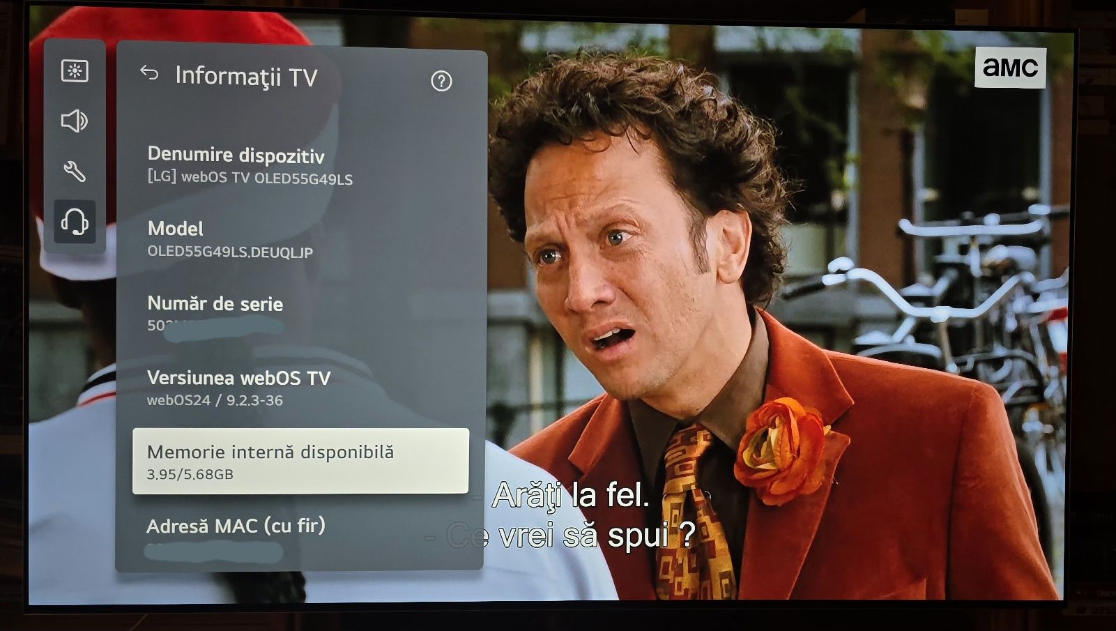 Televizor LG OLED G4 55" 139cm 4K 144Hz