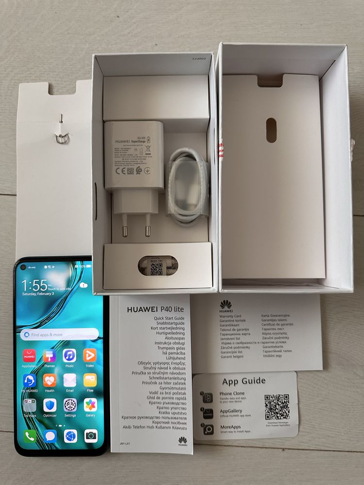 Huawei P40 Lite - ca nou - FULL box - liber de retea