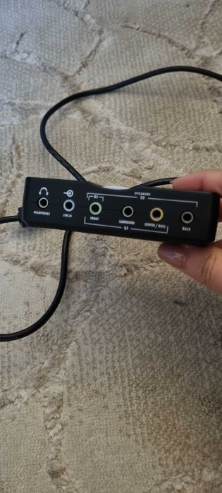 Placă audio externă USB LogiLink UA0099 (7.1 surround)