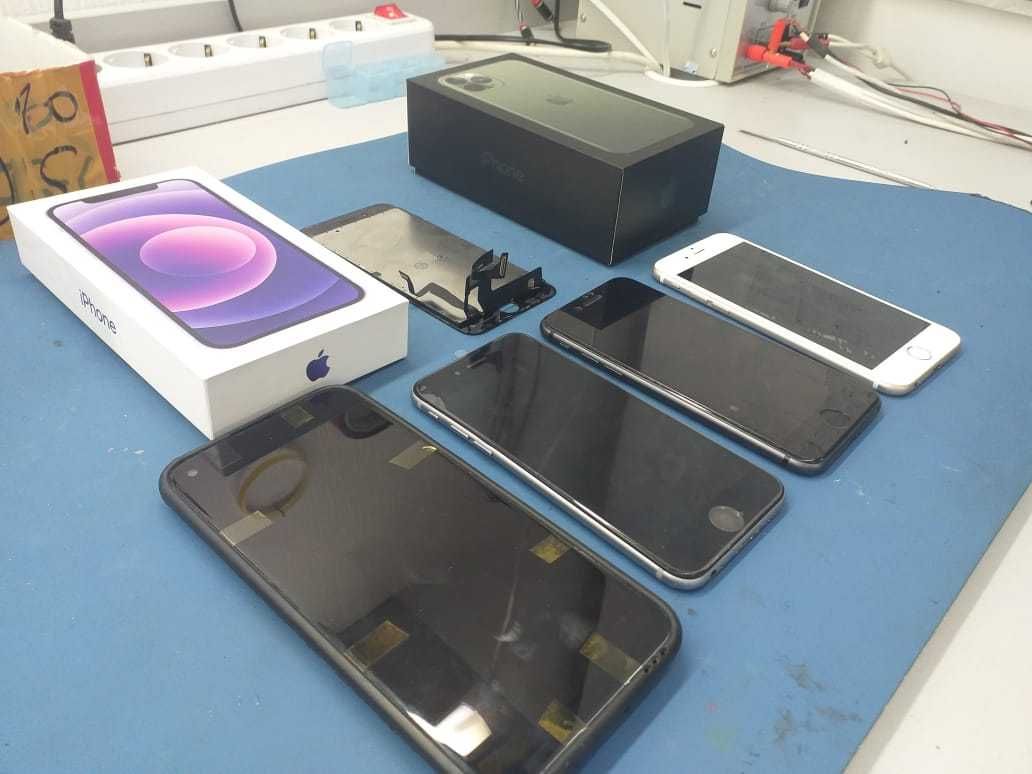 Ремонт телефонов, Замена стекла дисплея Redmi Samsung Iphone Huawei