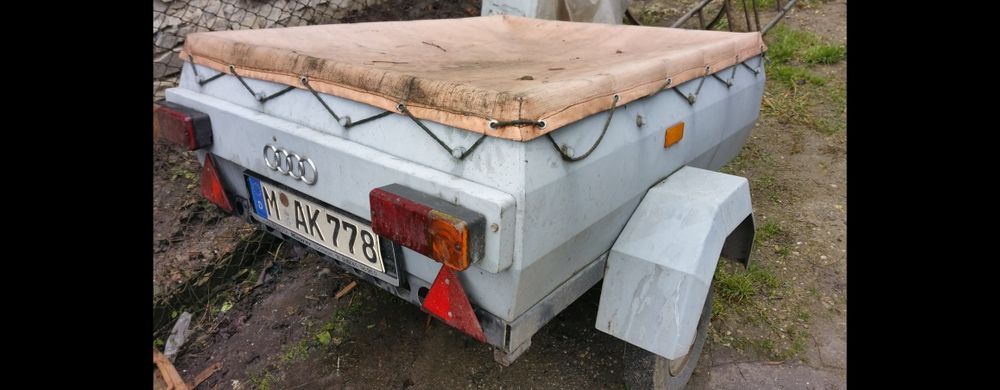 Remorca 500 kg neinmatriculată doar 395 euro