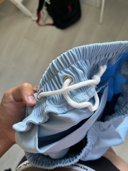 Pantaloni scurti Palm Angels albastri noi cu eticheta