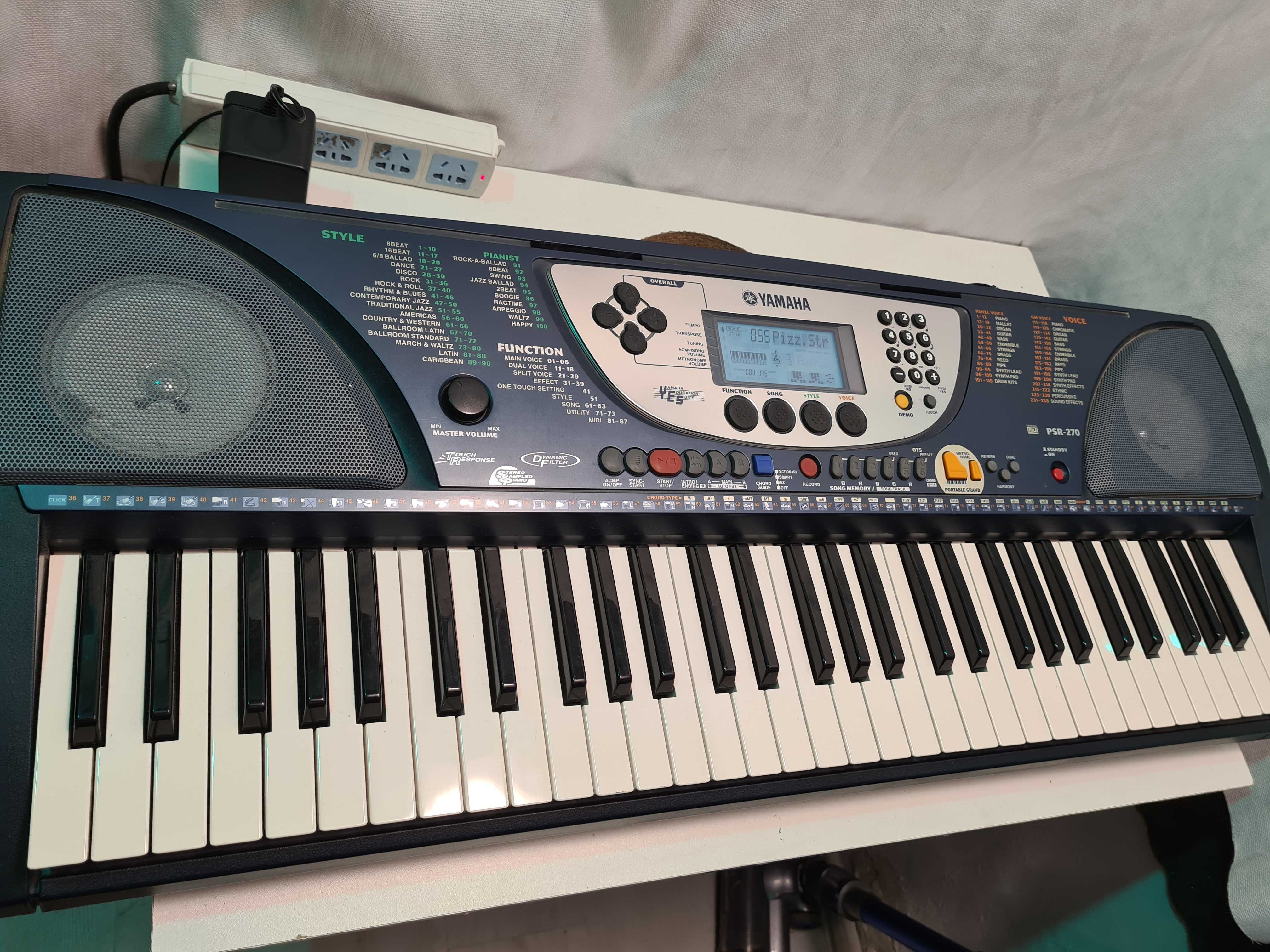 Clapa orga synth Yamaha PSR-270