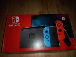 Nintendo Switch Red & Blue + 2 games