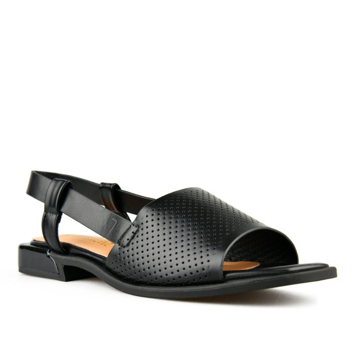 Дамски ежедневни черни сандали