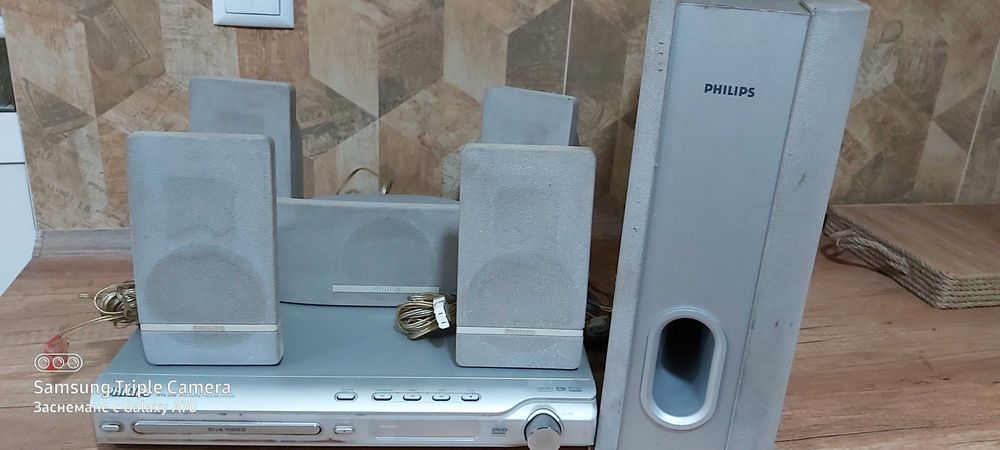 DvD Philips домашно кино 5+1, 300w