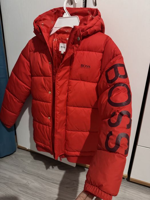 Оригинално детско зимно яке Hugo BOSS 8г